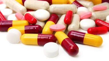 Treatment of small pelvic varicosas with medicines